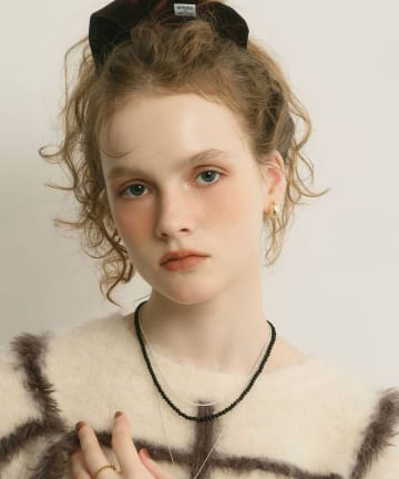 DISCOAT(ディスコート) 【amulle by DISCOAT】カラービーズネックレス