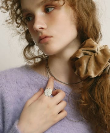 DISCOAT(ディスコート) 【amulle by DISCOAT】サークルプレートたたきリング