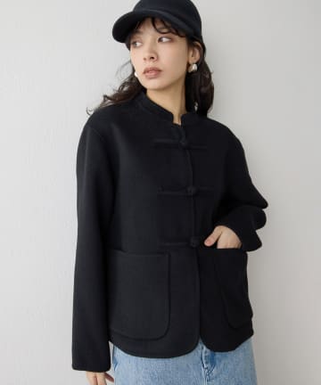 Whim Gazette(ウィム ガゼット) 【Christian AKS】Wool China Jacket