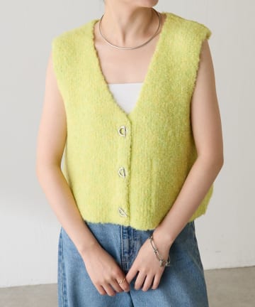 COLLAGE GALLARDAGALANTE(コラージュ ガリャルダガランテ) 【ロングシーズン使える】ブークレーメタルトグルベスト