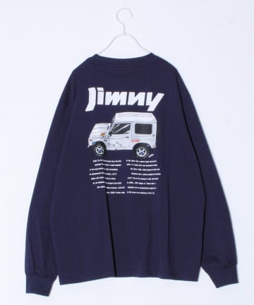 FREDY & GLOSTER(フレディ アンド グロスター) 【ロングセラーコラボ】ジムニー×GLOSTER 長袖プリントTシャツ