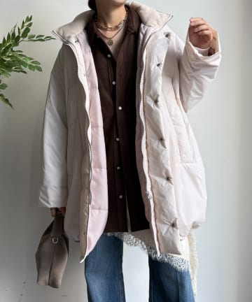 DOUDOU(ドゥドゥ) サーモライト中綿コート