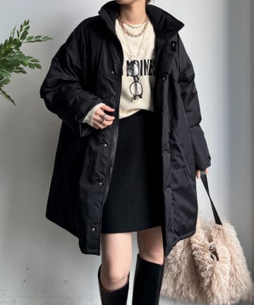 DOUDOU(ドゥドゥ) サーモライト中綿コート