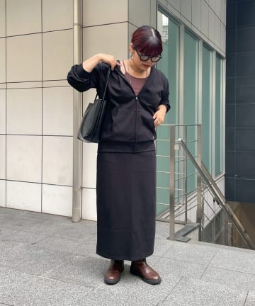 美品✨プラステ　パンツスーツ　ノーカラー　セットアップ  S ネイビー ドレスプラス DRESS+ セットアップ レディーススーツ ジャケット