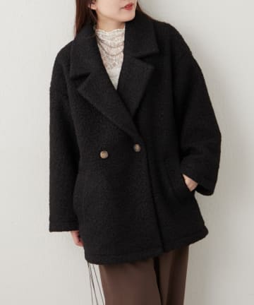 Remind me and forever(リマインドミーアンドフォーエバー) リングウールＷテーラージャケット