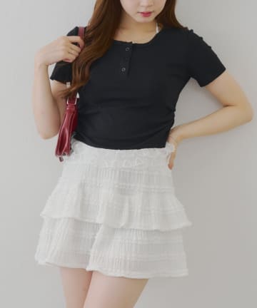 NICE CLAUP / OLIVE des OLIVE OUTLET(ナイスクラップ  / オリーブ デ オリーブ アウトレット) 【RMAF】レースホルターＴ