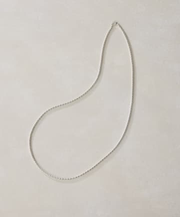 ear PAPILLONNER(イア パピヨネ) 《スターリングシルバー使用》ミックスパール3×80ネックレス