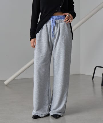 裏毛ドッキングパンツ