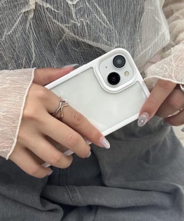 Lattice(ラティス) シンプルカラースマホケース(iPhone13/14)