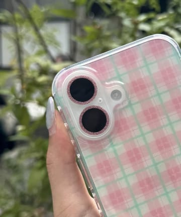 Lattice(ラティス) ラメレンズカバー(iPhone16/16Plus)