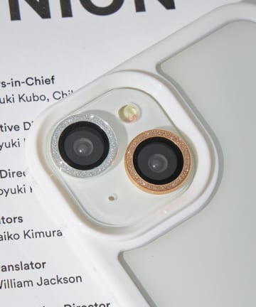 Lattice(ラティス) ラメレンズカバーセット(4P)(iPhone14/14Plus)