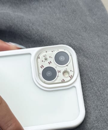Lattice(ラティス) プリントレンズカバー(iPhone14/14Plus)