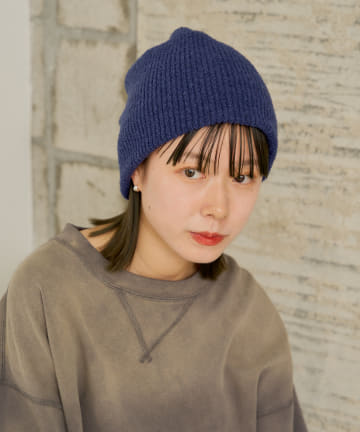 OUTLET(アウトレット) 【Kastane】ブークレニットショートビーニー