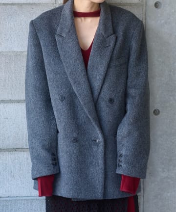 OUTLET(アウトレット) 【Pasterip】Shaggy dad jacket