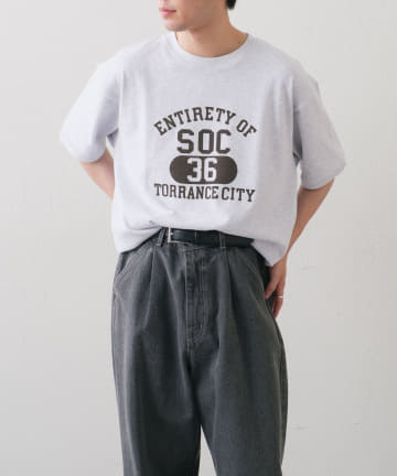 OUTLET(アウトレット) 【Kastane】ピグメントダイプリントTシャツ
