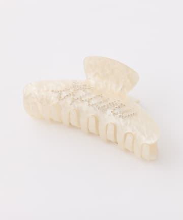 【Latini】ロゴストーンワニクリップ