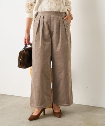 Jena　espace merveilleux(ジェナ　エスパスメルヴェイユ) コーデュロイスタッズパンツ