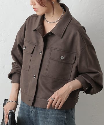 COLONY 2139(コロニー トゥーワンスリーナイン) スエードポンチGジャン