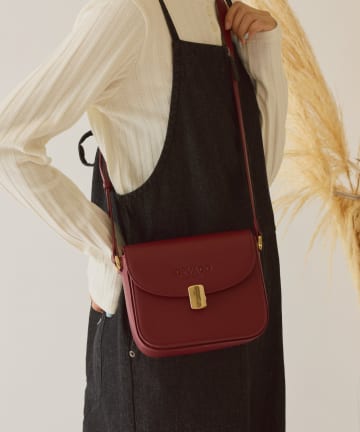 CIAOPANIC TYPY(チャオパニックティピー) GEVACOレザーショルダーバッグ