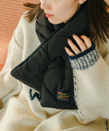 Kastane(カスタネ) 【5色展開/リバーシブル】キルティングパテッドマフラー