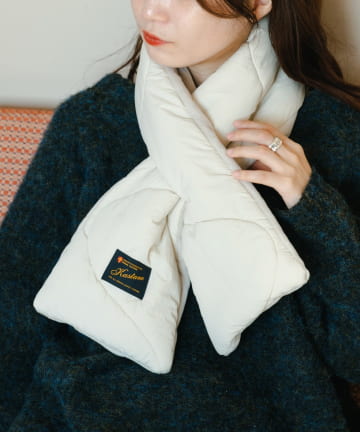 Kastane(カスタネ) 【5色展開/リバーシブル】キルティングパテッドマフラー