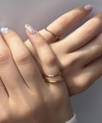 Lattice(ラティス) メタルピンキーリングセット(3P)