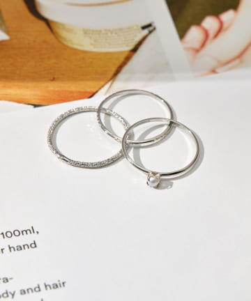 Lattice(ラティス) パールリングセット(3P)