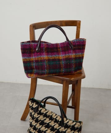 ear PAPILLONNER(イア パピヨネ) 《A4サイズ対応》フラッシートートバッグ