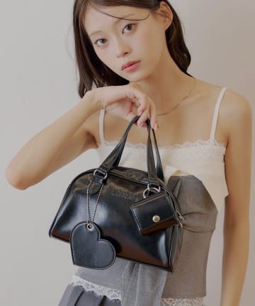 Chico(チコ) 【REVIVAL/WEB限定】チャーム付ミニボストンバッグ