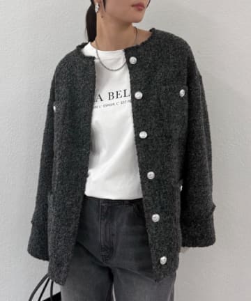 LOUNGEDRESS(ラウンジドレス) ノーカラージャケットの商品一覧 | PAL