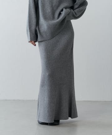 Lui's(ルイス) ニットフレアスカート