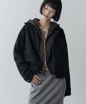 Lui's(ルイス) スウェードZIPブルゾン