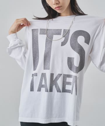 Whim Gazette(ウィム ガゼット) BIGロゴ ロンTEE