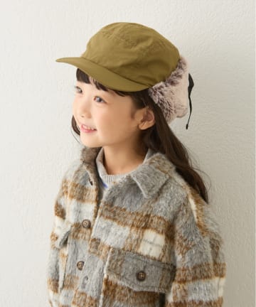 【KIDS】ミリタリーフライトキャップ