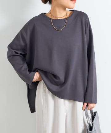 OUTLET(アウトレット) 【un dix cors】ダンボールポンチョカットソー