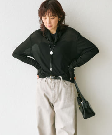 OUTLET(アウトレット) 【RIVE DROITE】Looseneck Tee