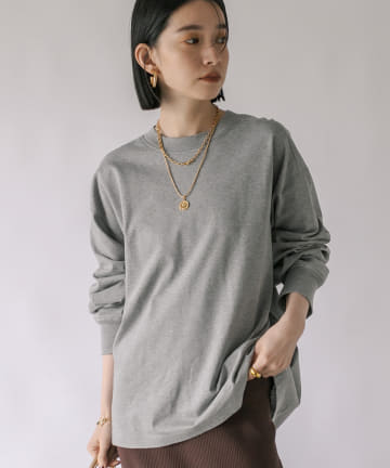 OUTLET(アウトレット) 【RIVE DROITE】スエットライクオーバーＴシャツ