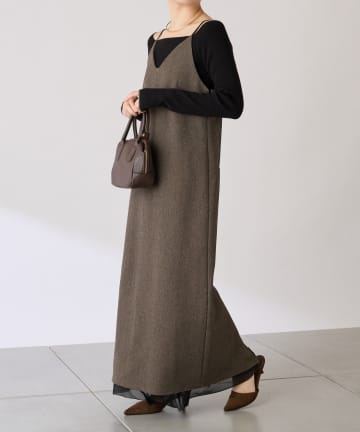 COLLAGE GALLARDAGALANTE(コラージュ ガリャルダガランテ) 【COLLAGE×gemeil　コラボアイテム】チュールレイヤードワンピース