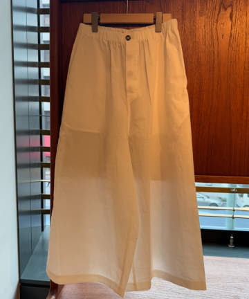 BEARDSLEY(ビアズリー) 《SOFIE D'HOORE》フロント釦イージーパンツ