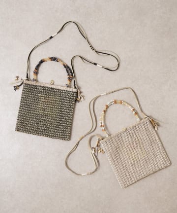 BEARDSLEY(ビアズリー) 《IMAYIN》ビーズショルダーバッグ