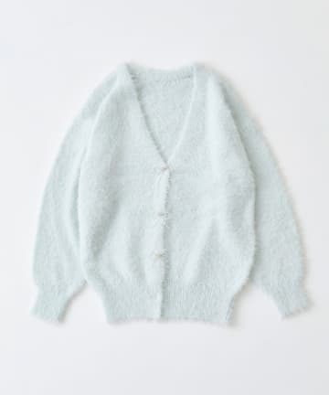 OLIVE des OLIVE(オリーブ デ オリーブ) melty ribbon long knit