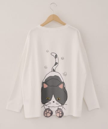 NICE CLAUP / OLIVE des OLIVE OUTLET(ナイスクラップ  / オリーブ デ オリーブ アウトレット) 【RMAF】尻尾ユルキャラロンT