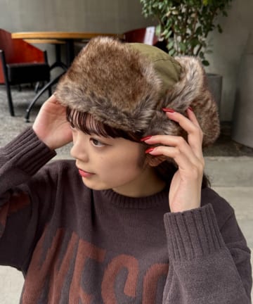 CIAOPANIC TYPY(チャオパニックティピー) ミリタリーフライトハット