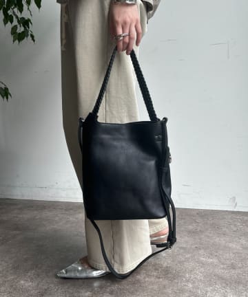 DOUDOU(ドゥドゥ) 【WEB限定】メッシュハンドル2WAYワンショルダー