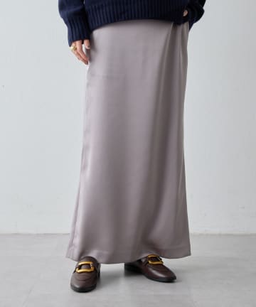 Drawing Numbers(ドローイングナンバーズ) ライトサテンセミタイトスカート