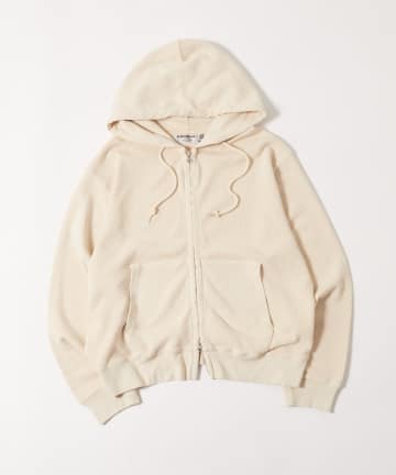 WHO’S WHO gallery(フーズフーギャラリー) Sourcream ワッフルFADEジップパーカー