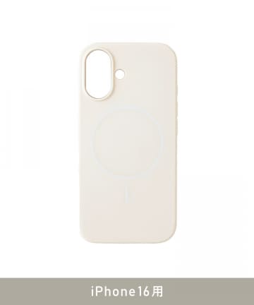 3COINS(スリーコインズ) マグネット対応スマホケース：iPhone16用