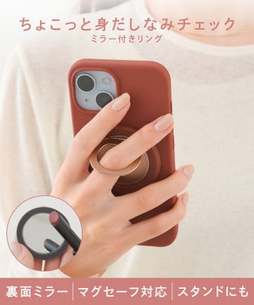 3COINS(スリーコインズ) ミラー付きリング