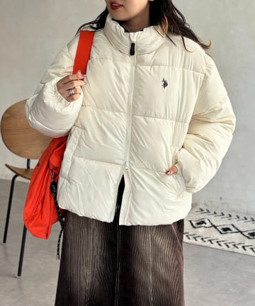 【U.S. POLO ASSN.】撥水中綿ジャケット