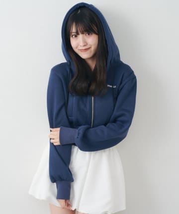 mline(エムライン) [mline]ロゴショートパーカー